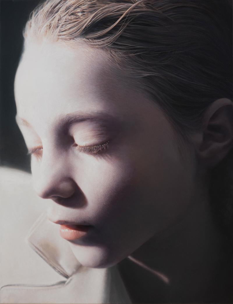 Gottfried Helnwein (geb. 1948) „The Murmur of the Innocents 63” mixed media - Öl und Acryl auf Leinwand, 2017, 130 x 100,5 cm Foto: © Gottfried Helnwein Kaiblinger - Galerie & Kunsthandel