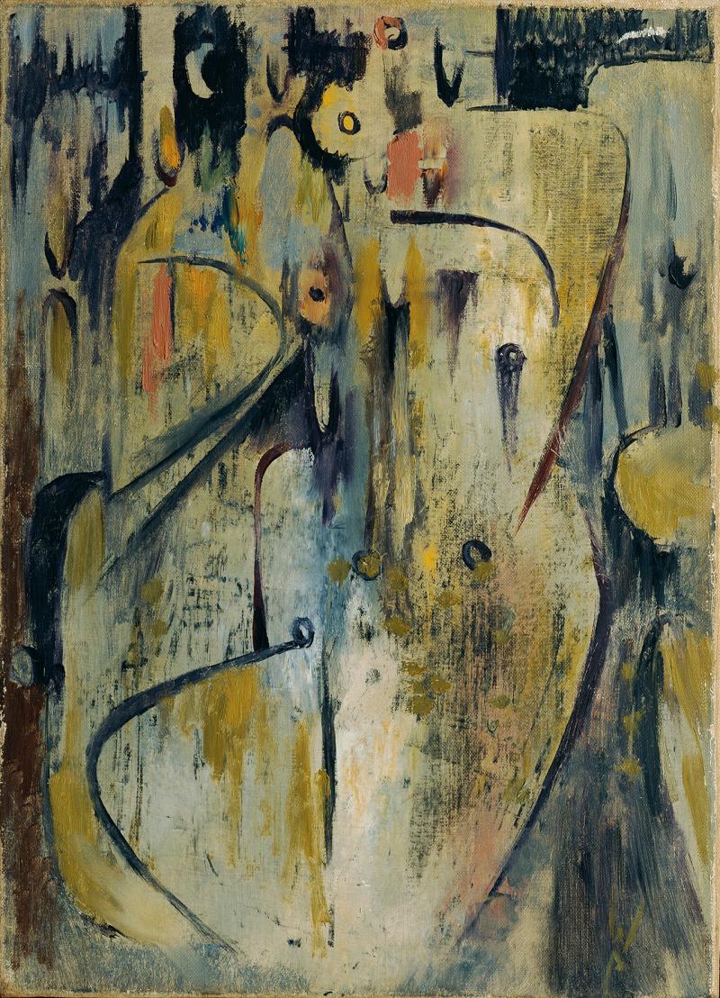 Wolfgang Paalen, El Velorio, 1946 © Belvedere, Wien