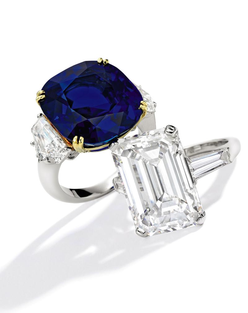 Sapphire and diamond ring, Cartier and Diamond Ring, Cartier