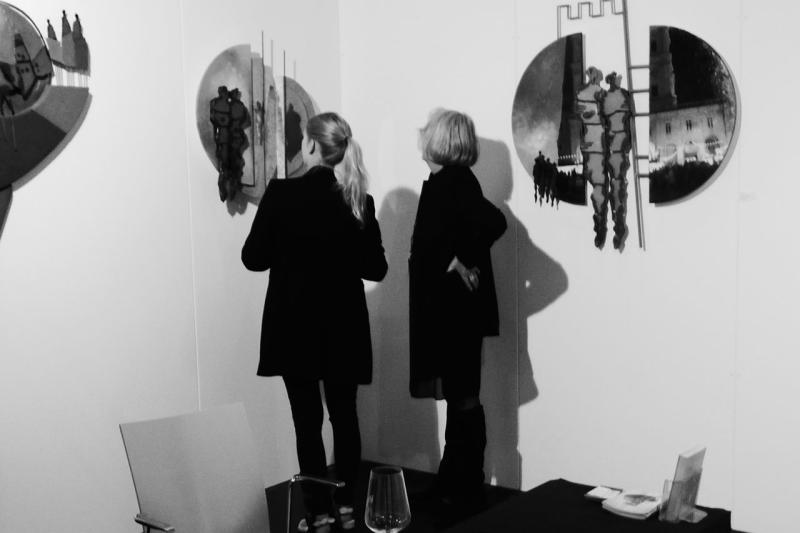 Vernissage: 3. ART Salzburg 2019 (c) findART.cc Foto frei von Rechten.