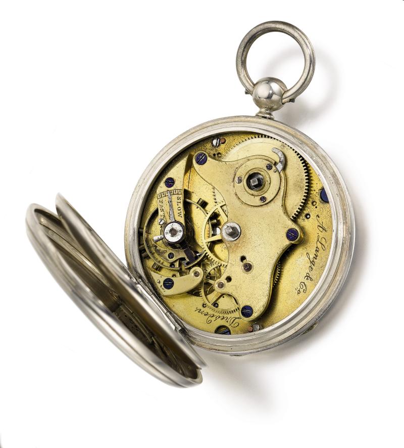 A. Lange & Söhne, Glasshütte b. Dresden, free-sprung lever watch, No. 301, Sotheby's Geneva 11 November 2019