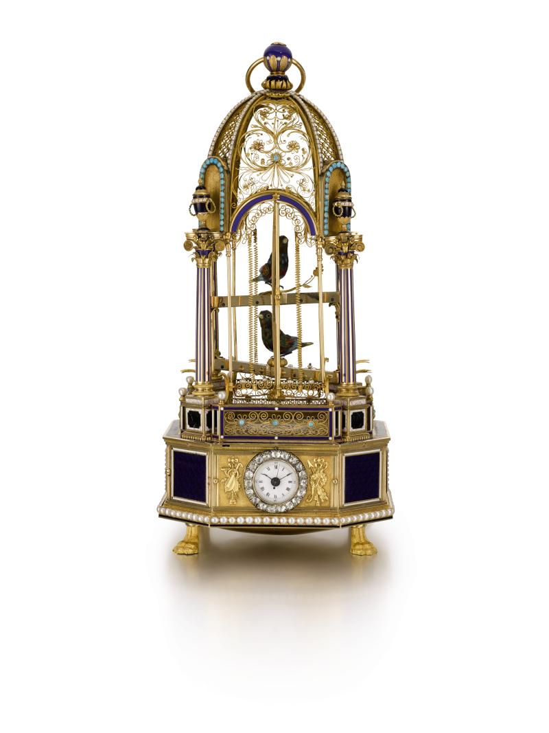 Frères Rochat - Double singing bird cage, circa 1815, Sotheby's Geneva 11 November 2019