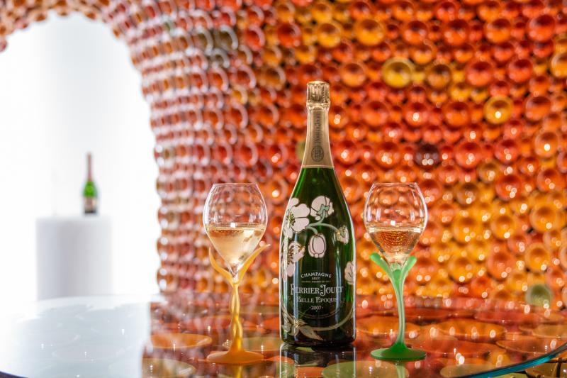 Perrier Jouet Booth Miami 06, by Andrea Mancuso, Design Miami 2019