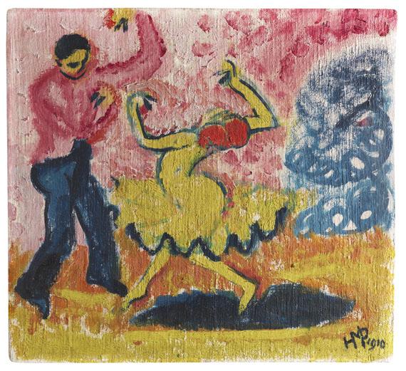 € 1.250.000*    €   550.000          Hermann Max Pechstein – Tänzer