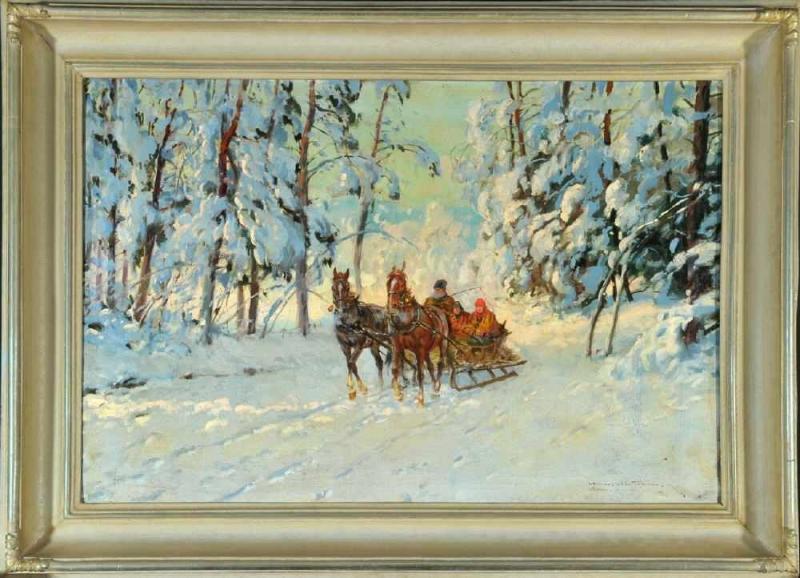 Winterowski, Leonard, 1886 - 1927 Öl/Lwd, 54 x 80 cm Mindestpreis:	1.500 EUR