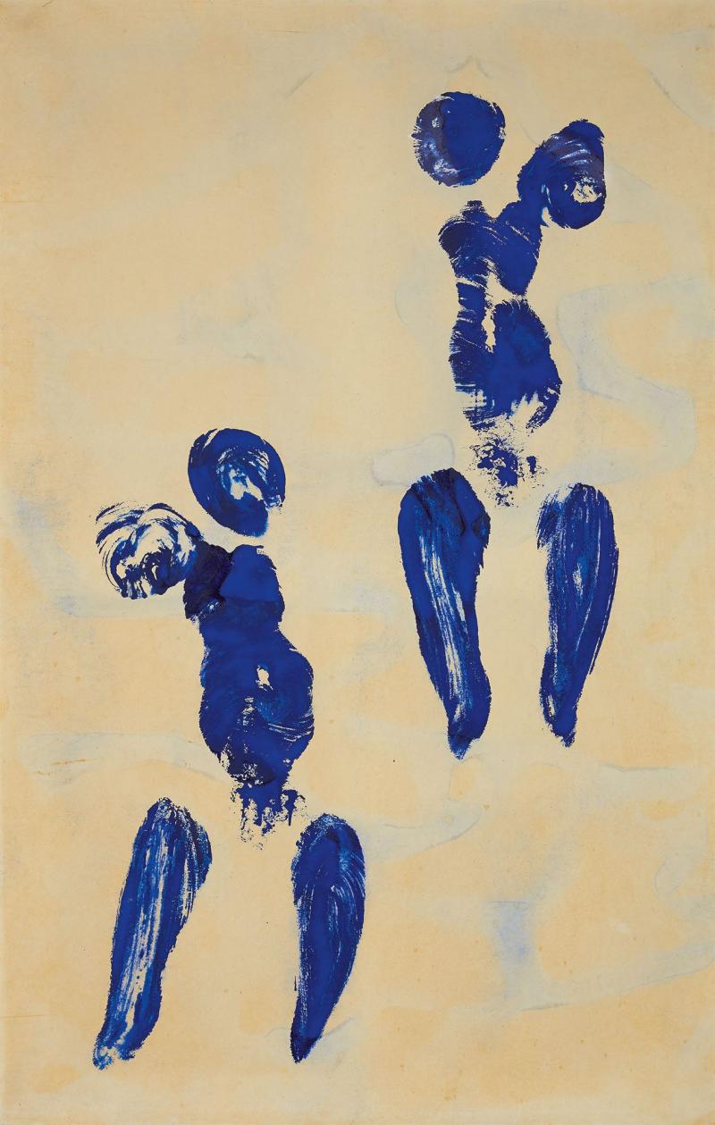 Yves Klein UNTITLED ANTHROPOMETRY (ANT 132) Estimate       6,000,000 — 8,000,000