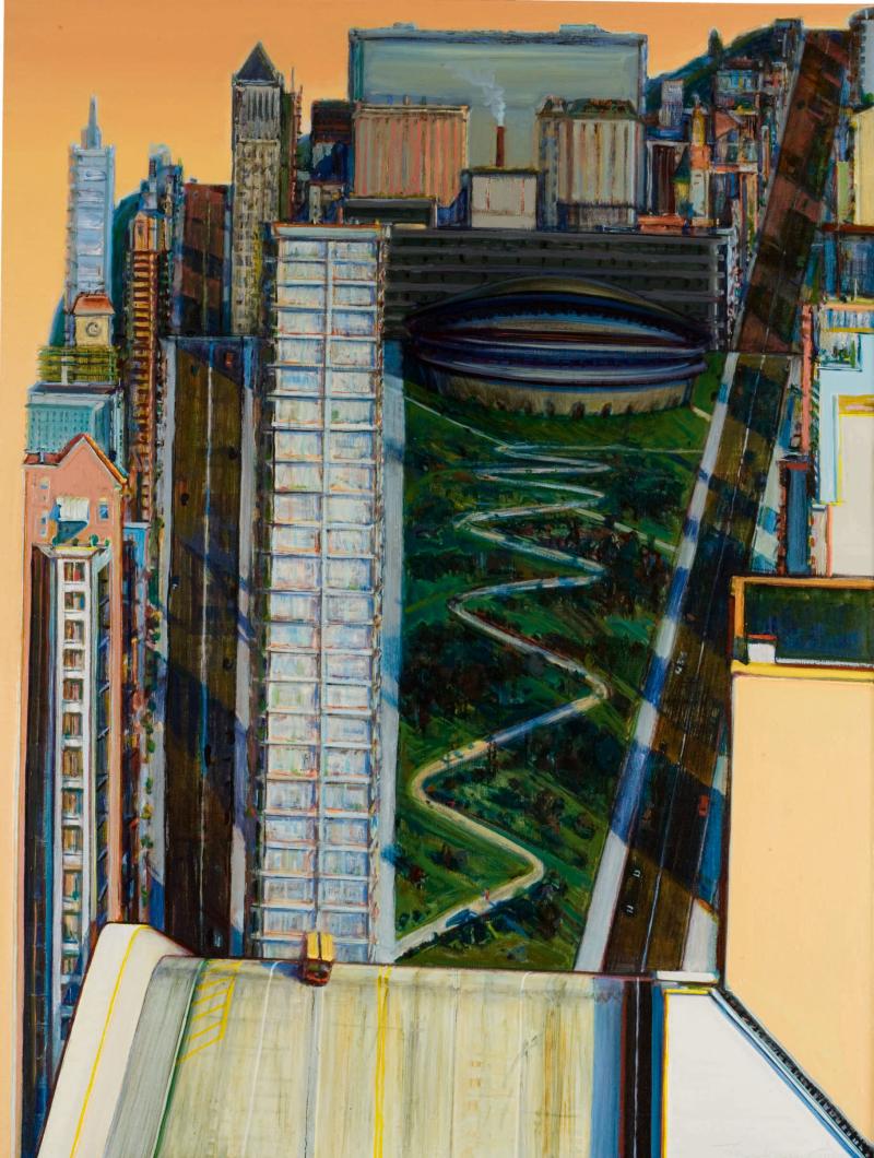 10321 Wayne Thiebaud, Civic Center