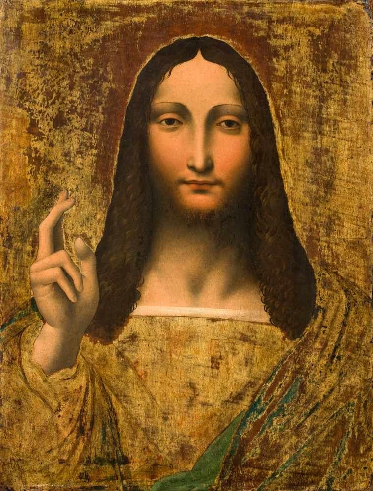 Lombardische Schule um 1530 Nachfolger von Giampietrino (1495–1540) Salvator Mundi Öl auf Holz 60 x 45,5 cm  Schätzpreis:	40.000 - 60.000 CHF