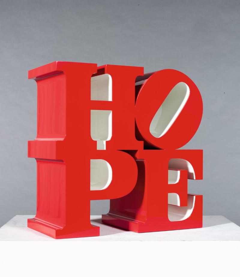 Robert Indiana, HOPE (Red White), est. £100,000-150,000