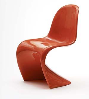 Verner Panton, Panton Chair, Copenhagen, 1967 © MAK/Georg Mayer