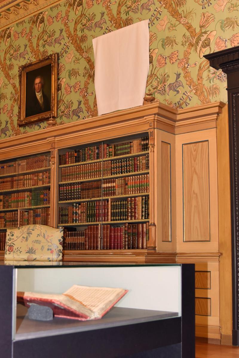 Intervention zu Ludwig van Beethoven in der Dauerausstellung im Saal von Haus Wahnfried © Nationalarchiv der Richard-Wagner-Stiftung, Bayreuth