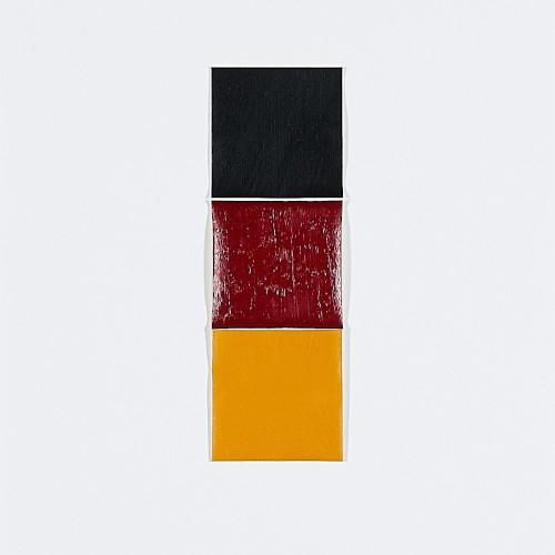 Gerhard Richter (1932)  Schwarz, Rot, Gold I | 1998 Öl auf Karton | 42 x 29,5cm Taxe: 22.000 – 30.000 Euro