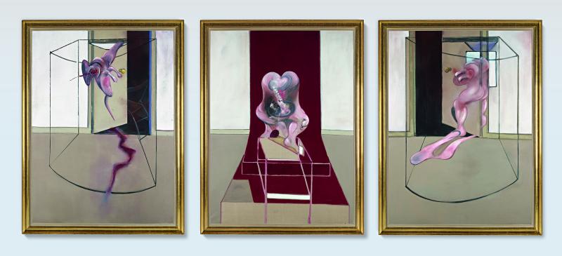 10370 Lot 105 - Francis Bacon, Triptych Inspired by the Oresteia of Aeschylus