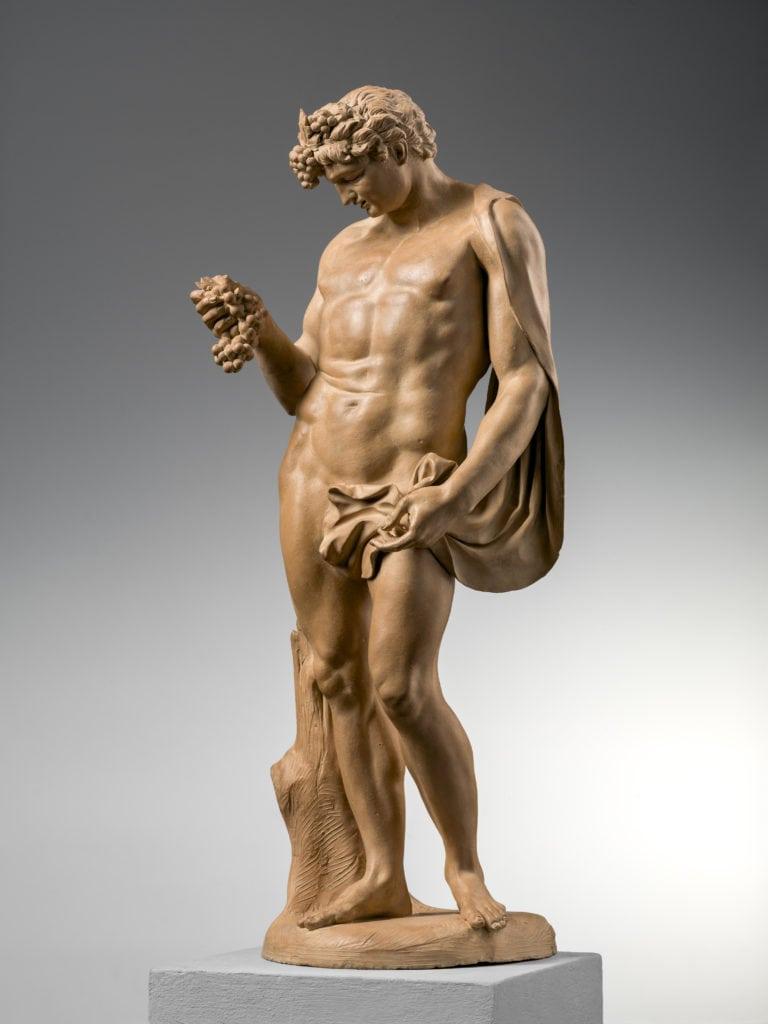 BRUN FINE ART Giuseppe Maria Mazza (Bologna 1653 - 1741) Bacchus, First Quarter of the 18th Century Terracotta Height: 64 cm. (25 ¼ in.)