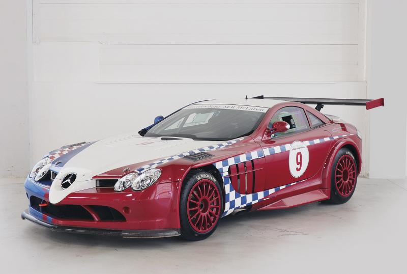 2008 Mercedes-Benz SLR MCLaren 722 GT, einer von nur 12 gebauten SLR 722 GT, entwickelt und gebaut von Ray Mallock Limited, ausgeliefert an die kroatische Mercedes-Benz Vertretung Euroline, zweifacher Sieger in Spa-Francorchamps, Schätzwert € 700.000 – 1.000.000