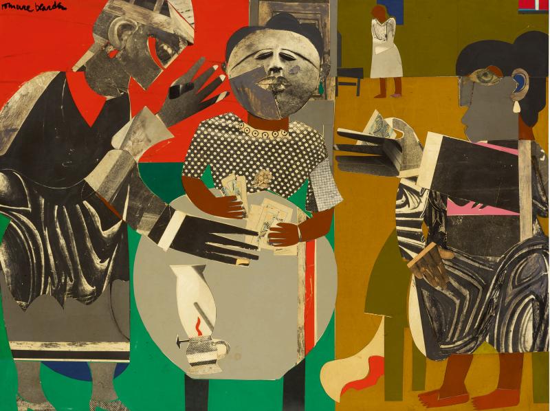 10429 Lot 2 - Romare Bearden, The Fortune Teller