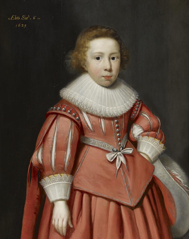 Cornelis Jonson v. Ceulen (1593 – 1661)  Porträt eines Jungen  Taxe: 25.000 – 30.000 Euro FINE ART