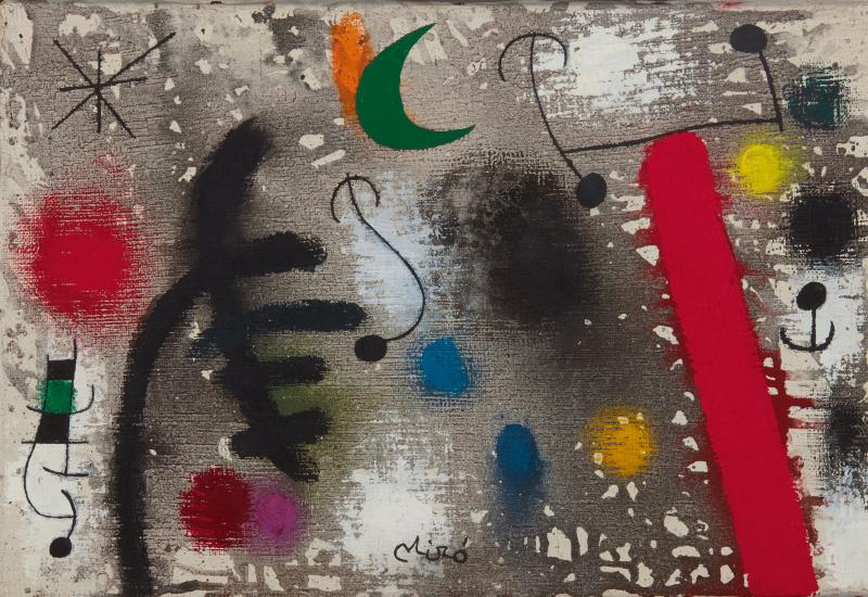 10459 Miro, Couple d'Amoureux dans la Nuit