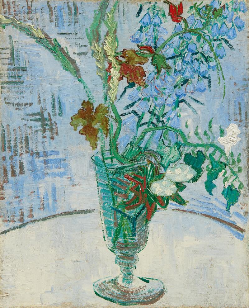 10459 Van Gogh, Fleurs dans un verre