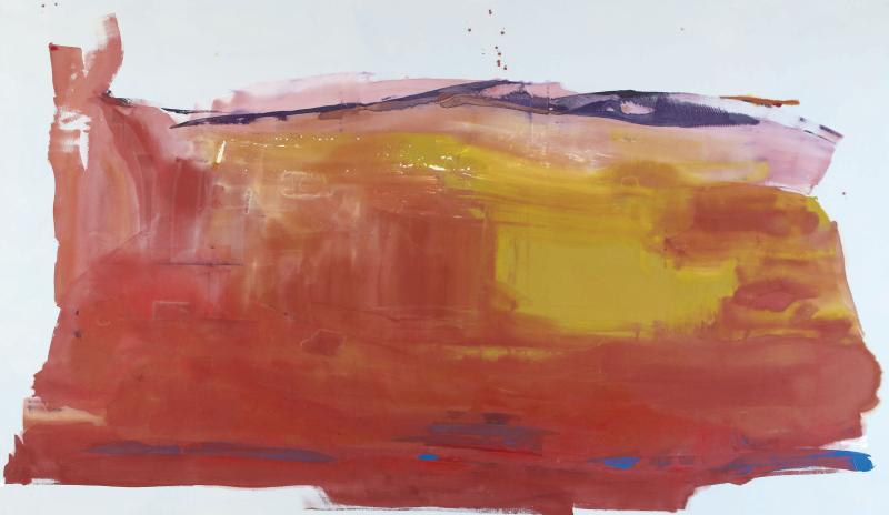 Helen Frankenthaler Giant Step 1975 Estimate $1.2/1.8 million Sold for $2.4 million