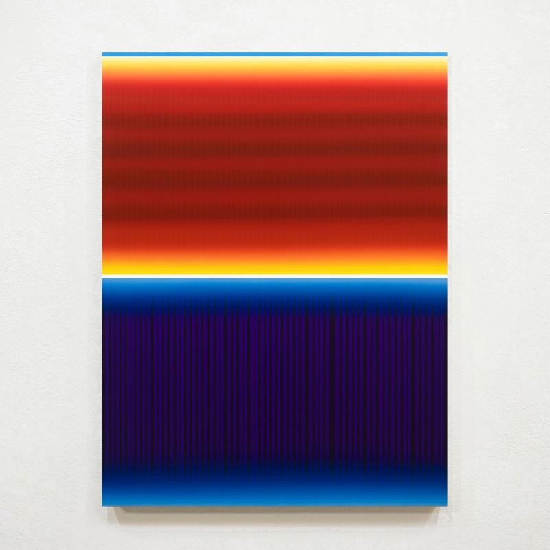 Francisco Suárez, Lumen 26, 2020, Acrílico sobre lienzo, 125 x 92 x 4,5 cm