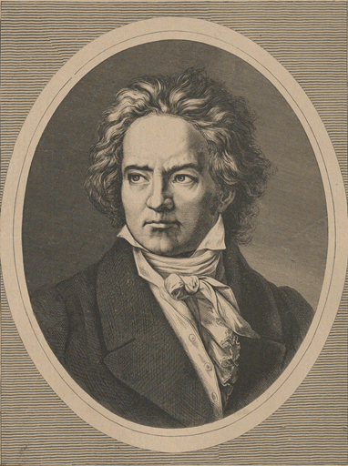 Ludwig van Beethoven, Porträt, 1877, Wien Museum