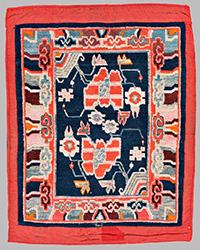 Tibet Rug 66 x 56 cm (2' 2" x 1' 10") Tibet, early 20th century