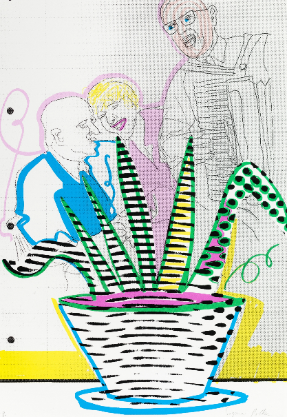 Sigmar Polke, Betriebsfest Lot 10  Rufpreis: € 2.500