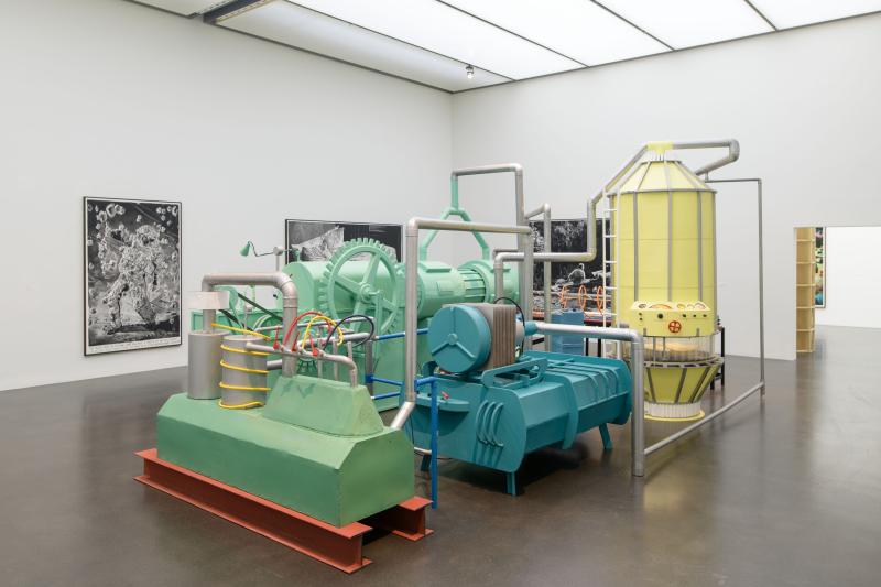 Ausstellungsansicht, Rinus Van de Velde. I’d rather stay at home, ..., Kunstmuseum Luzern, 2021, Foto: Marc Latzel