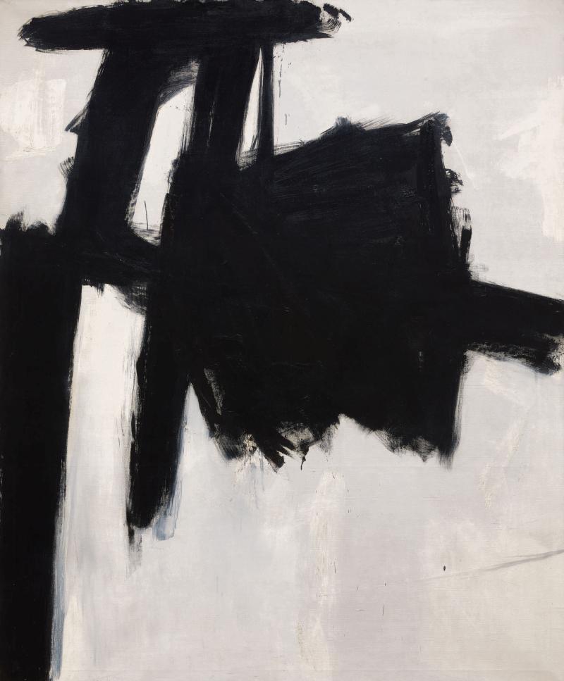 Franz Kline, Mister  1959, Oil on canvas  Estimate $15-20 million