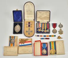 Lot 1690 Sold for £5,600* First World War & later awards to Major Henry Joseph Milligan