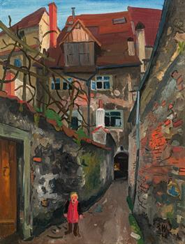 0003  Rudolf Wacker  Gasse, 1928  € 50.000 - 100.000