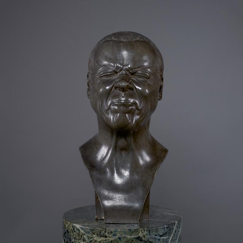 Franz Xaver Messerschmidt, Ein düstrer finsterer Mann, 17701783  © Belvedere, Wien, Foto: Johannes Stoll