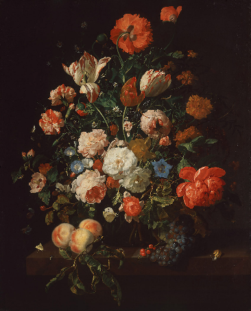 Rachel Ruysch 1664–1750 tätig in Amsterdam und Den Haag  Blumenstrauß 1706