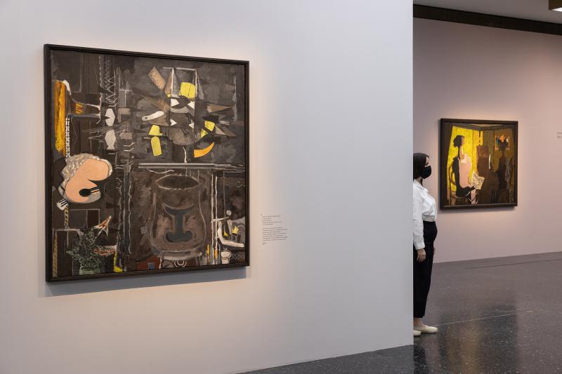 Ausstellungsansicht Georges Braque. Tanz der Formen Foto: Ulrich Perrey