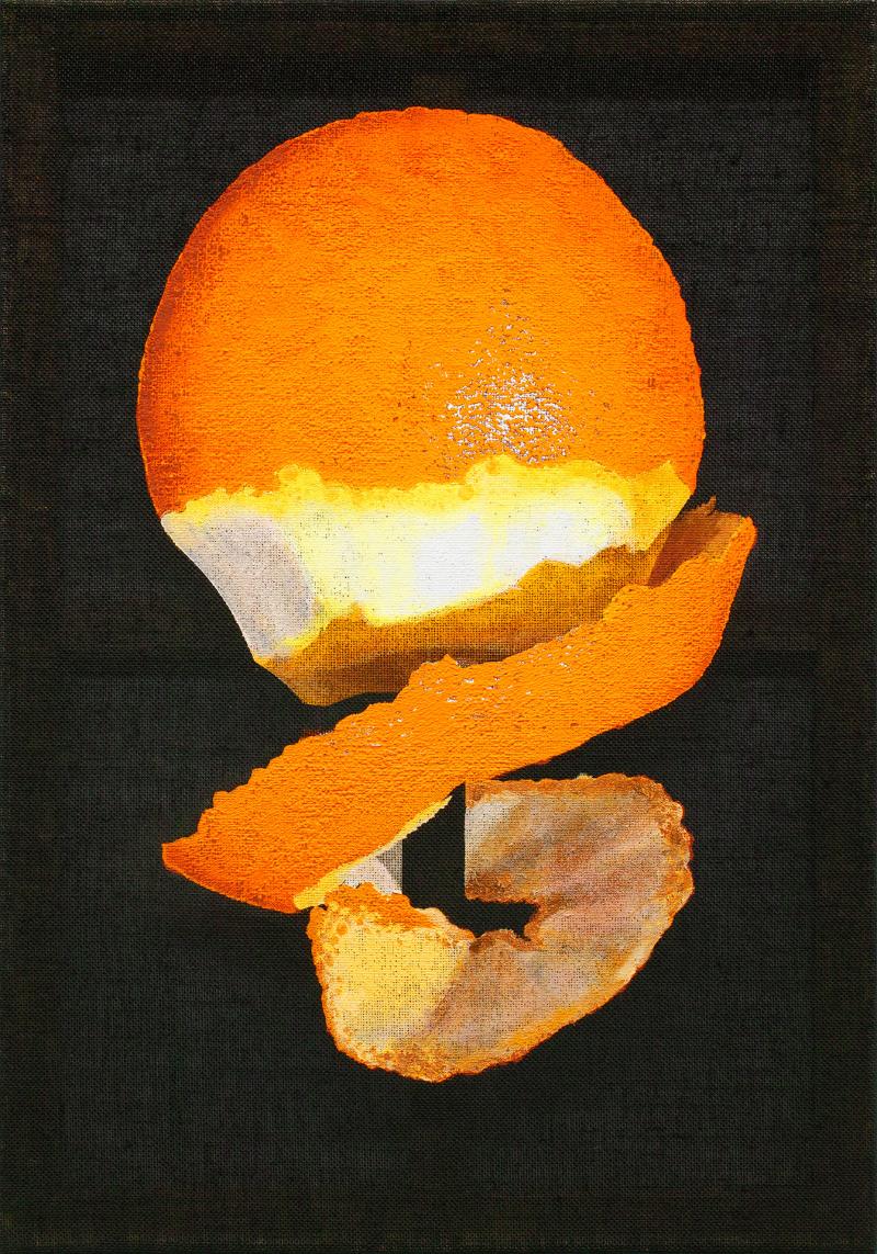 Maja Vukoje, Orange, 2017  Foto: Roland Krauss, © Bildrecht, Wien