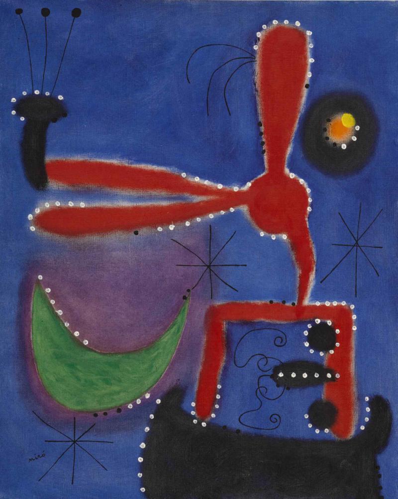 10680 - Joan Miró, Peinture