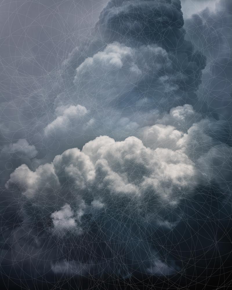 Trevor Paglen, CLOUD #865 Hough Circle Transform, 2019 © the artist, Courtesy Pace Gallery and Private Collection, Geneva