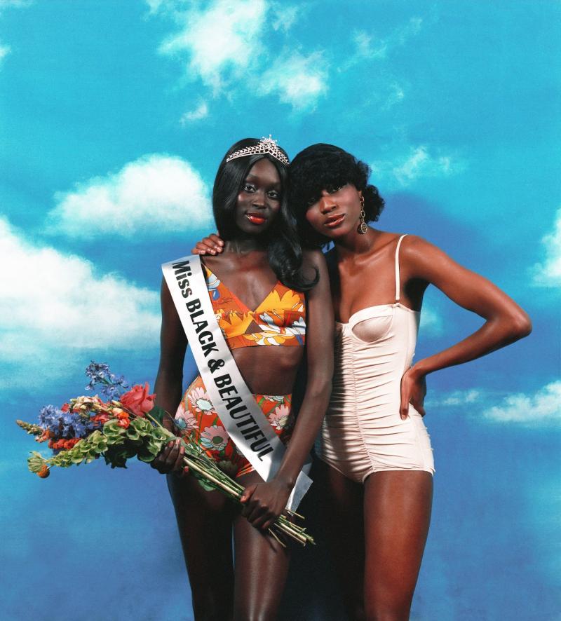 Amber Pinkerton, Sabah & Aminati: Girls Next Door, 2020, Digital C-Type © The Artist, Courtesy Alice Black Gallery, London