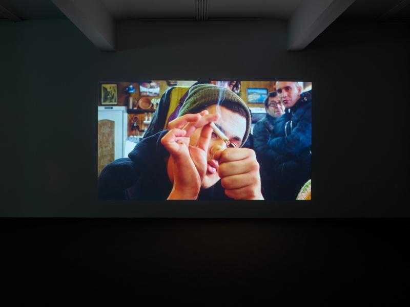 Laure Prouvost, They Parlaient Idéale, 2019. Installationsansicht, JSC ON VIEW: MYTHOLOGISTS, JSC Düsseldorf. Foto: Simon Vogel, Köln.