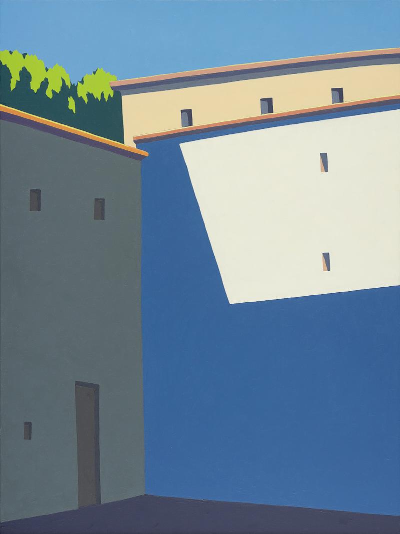 Wolfram Scheffel - San Francesco, 2016, Öl auf Leinwand, 120 x 90 cm