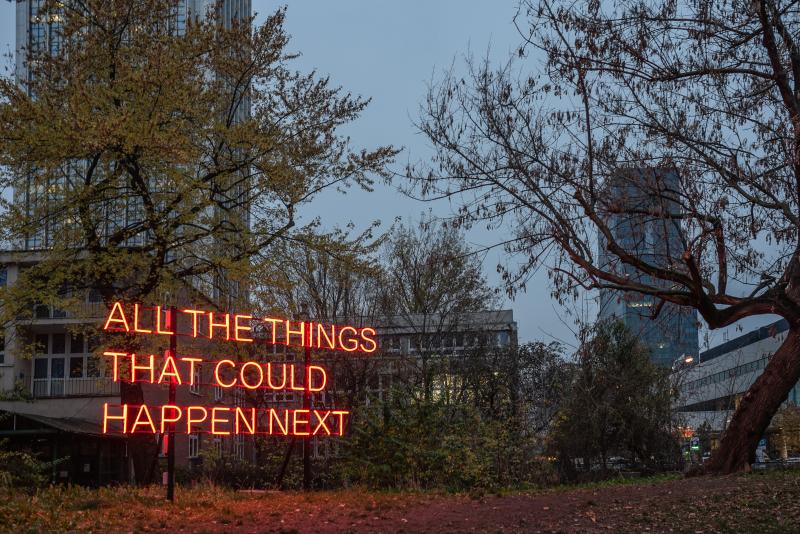 Tim Etchells All the things Neon 2020 Image Courtesy the Artist Photo: Paweł Ogrodzki