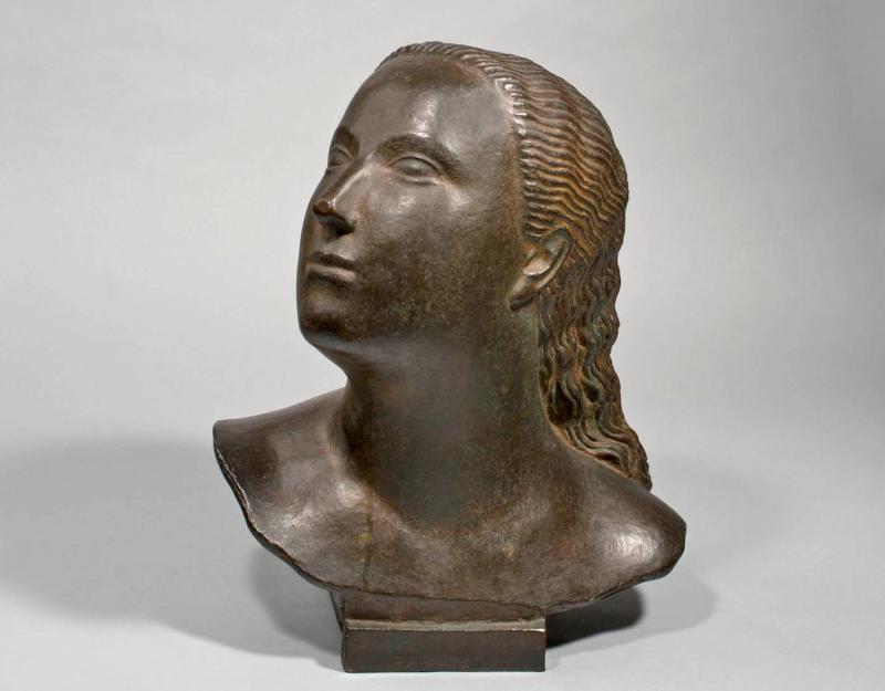 Bernhard Hoetger, Gedankenflug, 1906, Bronze, Museen Böttcherstraße, Sammlung Bernhard Hoetger