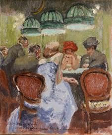 Walter Sickert (1860-1942), Baccarat, 1922 at Piano Nobile