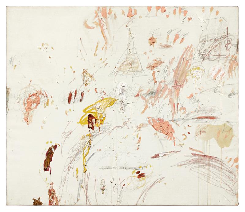 Lot 9. Cy Twombly, Untitled. Est. 18,000,000 - 25,000,000 USD