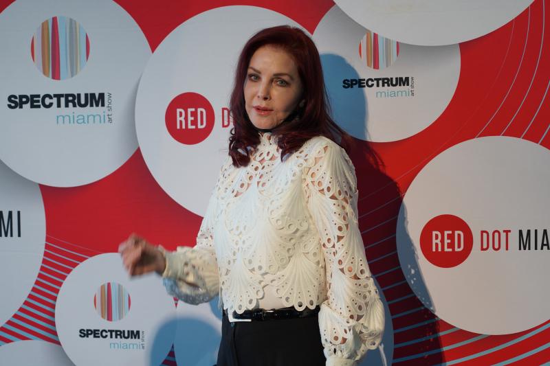 Priscilla Presley at Red Dot Miami