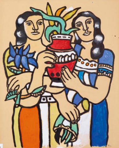 Fernand Léger *  Erzielter Preis: EUR 315.500,-  Schätzwert: EUR 130.000,- bis EUR 180.000,-