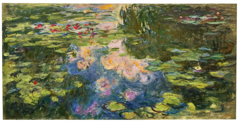 4.Claude Monet, Le Bassin aux nymphéas. Price/ 70,353,000 USD (N10680)