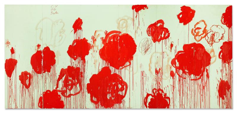 6. Cy Twombly, Untitled. 2007. Price/ 58,863,000 USD (N10819)