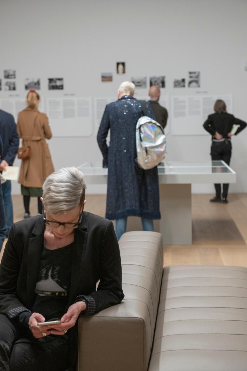 Der Dokumentationsraum der Sammlung Emil Bührle im Kunsthaus Zürich, Foto © Caroline Minjolle